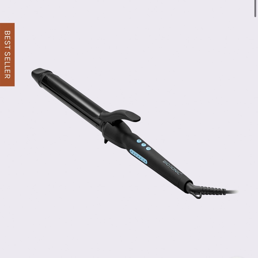 Bio Ionic Long Barrel Black Curling Iron